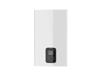 Calentador a gas - Ariston NEXT EVO X SFT11 GLP BLU EU Funciona con butano/ propano, Estanco, 11 l/min, Blanco
