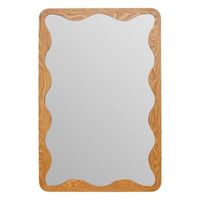 espejo de pared marron 91x61cm