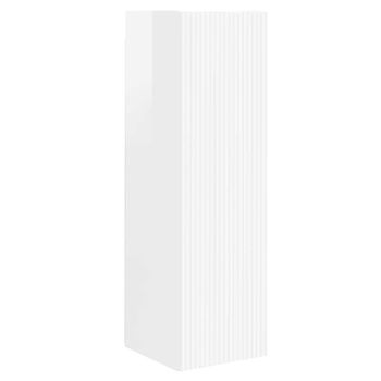 Mueble De Tv Montado En La Pared 30 X 31 X 100 Cm Brillante Vidaxl