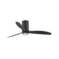 ventilador con luz led mini tube 17w