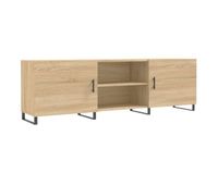 mueble para tv madera de ingenieria roble sonoma 150x30x50 cm