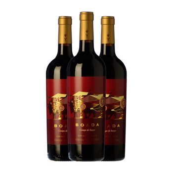 Yllera Vino Tinto Boada Ribera Crianza 75 Cl 14.5% Vol. (pack De 3 Unidades)