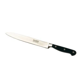 Cuchillo De Carne Kelomat 20 Cm Acero Cromado Afilado Forjado Profesional
