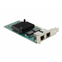 tarjeta de red delock pci express 2 puertos gigabit ethernet 4000 mbps interna