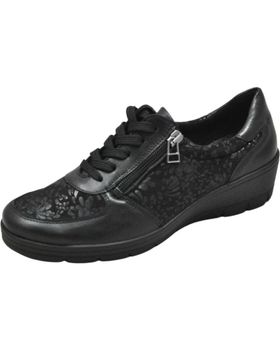 de LUMEL GUANT- DEPORTIVO CON CREMALLERA LATERAL PLANTA DE DE BLACK 2738-BLACK FLOWER