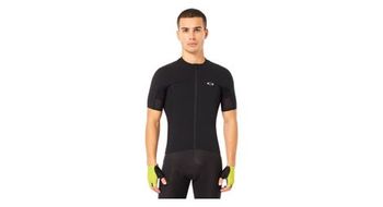 Maillot de manga corta oakley endurance ultra vented negro