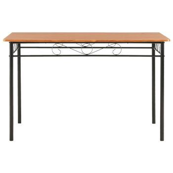 Mesa De Comedor | Mesa De Cocina De Mdf Marrón 120x70x75 Cm