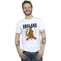 dessins animes camiseta england football para hombre