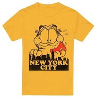 garfield camiseta big apple para hombre