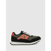 armani exchange zapatillas zapatilla xm001960 verde para hombre