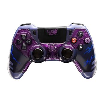 Gamepad Lexip RF Inalámbrico Multiplataforma 2 Joysticks Vibración Multicolor