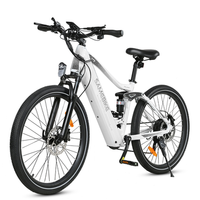 bicicleta electrica samebike xd26-ii 48v 14ah shimano de 7 velocidades - blanca
