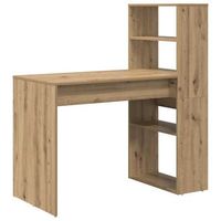 escritorio roble artisan madera de ingenieria 113 x 54 x 120 cm vidaxl