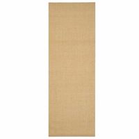 alfombra de sisal natural 100x300 cm vidaxl