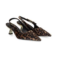 exe zapatos de tacon medio mujer - marron talla 37