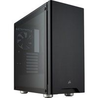 corsair carbide series 275r mid-tower atx pc case - black black