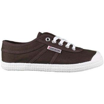 Kawasaki Zapatillas Kawasaki Original Canvas Shoe K192495 5045 Chocolate Brown para mujer