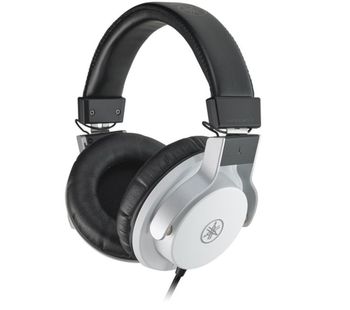YAMAHA HPH-MT7W Studio Monitor Headphones - White, White