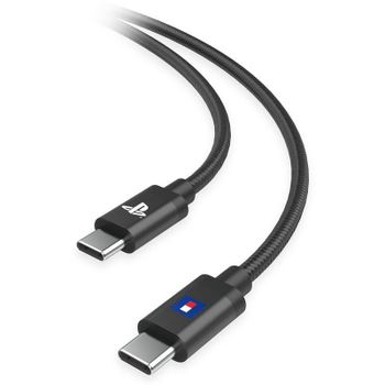 Cable USB-C Hori SPF-041E 3 m carga rápida 60W para PlayStation 5