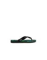 chanclas havaianas brasil fresh hombre blackblackleaf verde
