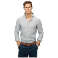 superdry camisa manga larga chemise manches longues vacation linen para hombre