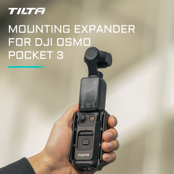 Adaptador Universal TILTA para DJI Osmo Pocket 4/3, Base Fija para Montaje en Auto, Estuche de Expansión - Accesorios para Pocket 3 y 4