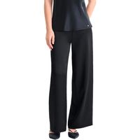 lisca pantalon fluido pantalones largos satin luxe para mujer