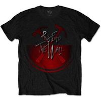 pink floyd camiseta manga larga the wall para mujer