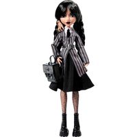 monster high muneca miercoles addams uniforme
