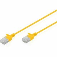 cable de red digitus cat6 uutp slim 05m amarillo