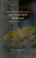 no puedes ser asi