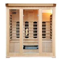 narvik sauna de infrarrojos para 45 personas cromoterapia