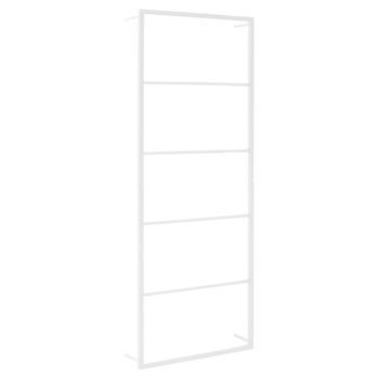 Toallero Blanco 45x10x115 Cm Acero Vidaxl