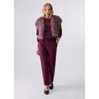 Liu Jo Pantalones Pantalones regular en sudadera para mujer