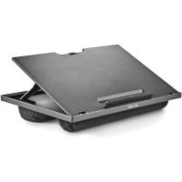ngs lapnest soporte acolchado negro para portatil hasta 156