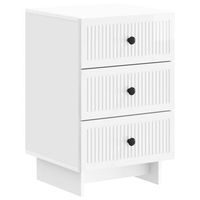 armario de noche con cajon brillante 43 x 41 x 665 cm vidaxl