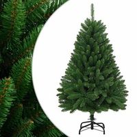 arbol de navidad  decoraciones de navidad artificial con bisagras y soporte verde 120 cm cfw463448
