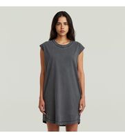 g-star para mujer d28704-e401-b564 vestido washed gris 3632 casual algodon sin mangas  tirantes