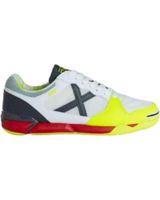 de munich zapatilla futbol sala 3071060 bco-amarillo blanco multi