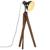 lampara de pie negra 25 w e27 45x45x120 cm vidaxl