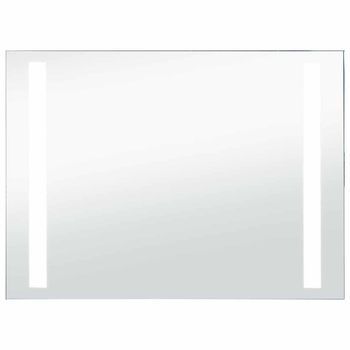 Espejo De Pared De Baño Con Led 100x60 Cm Vidaxl