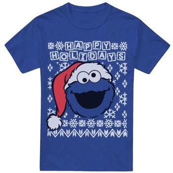 Sesame Street Camiseta Ugly Christmas para mujer