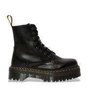 dr martens para mujer 15265001 botas de piel jadon smooth negro 42 3 a 5cm cremallera casual