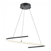 lampara colgante led curve 31w