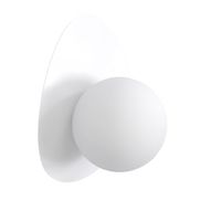 aplique de pared neru blanco