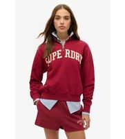 superdry para mujer w2012259a sudadera athletic ess applique rojo l casual algodon
