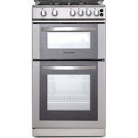 montpellier mdg500ls 50 cm gas cooker - silver silver