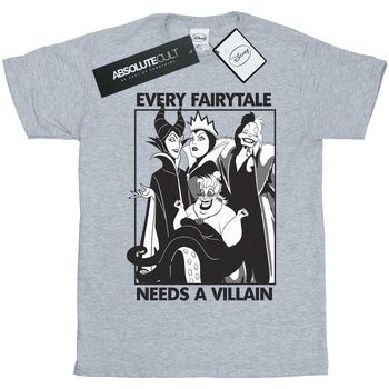 Disney Camiseta manga larga Every Fairy Tale Needs A Villain para hombre