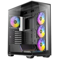 torre pc antec c3 negra atx vidrio templado midi tower 16cm profundidad 47cm altura 485cm