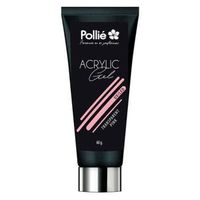 gel de unas acrylic eurostil rosa transparente